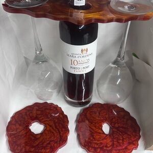 Sophisticated Brown Bar Accessories Set